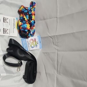 Red and Blue Suspenders Vibrant Accessories